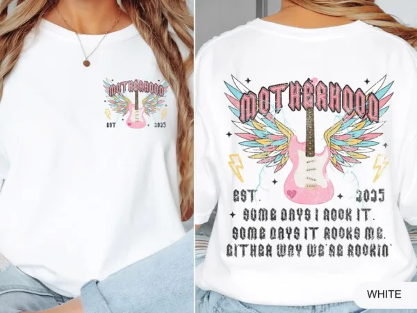 Custom-Motherhood-Comfort-Colors-ShirtMotherhood-Some-Day-I-Rock-It-ShirtTrendy-Mom-ShirtOversized-Graphic-TeeCool-Mom-ClubMom-Life-Tee-4-1.jpg Custom Motherhood, Motherhood Some Day I Rock It, Trendy Mom T-Shirt ? The Best Mother 's Day Gift