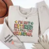 Custom-Retired-Grandma-Sweatshirt-2.webp Custom Retired Grandma Sweatshirt, I'm Not Retired Full Time Grandma Shirt, Funny Retirement Gift for Grandma, Retired Grandma Shirt