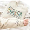Custom-Sweatshirt-for-Nana-Christmas-Gift-for-Nana-I-Wear-My-Heart-On-My-Sleeve-Nana-Sweatshirt-with-Grandkids-Name-on-Sleeve-Nana-Gift3.jpeg Custom Sweatshirt for Mama, Christmas Gift for Mama, I Wear My Heart On My Sleeve, Mama Sweatshirt with Kids Name on Sleeve