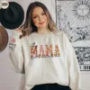 Mother's Day Gift, Custom Heart on Sleeve Shirt with Children's Names