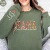 Mother's Day Gift, Custom Heart on Sleeve Shirt with Children's Names