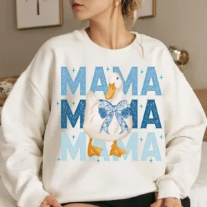 Cute Mama Coquette, Goose Lover, Mother's Day Sweatshirt ? The Best Mother 's Day Gift