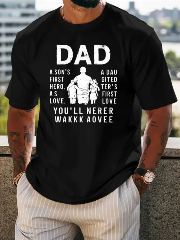 DAD-Mens-Inspirational-Black-T-Shirt-2.webp DAD Men's Inspirational Black T-Shirt