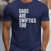 DADS-ARE-SWIFTIES-TOO-Print-4.webp Dads Are Swifties Too Print, Men's Crew Neck Short Sleeve T-shirt, Men's Casual Comfy Top, Men's Trendy T-shirt For Outdoor Activities & Daily Wear