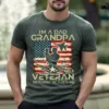 Dad-Grandpa-Veteran-Shirt-1.webp Dad Grandpa Veteran Shirt, Patriotic Graphic Tee For Him, Military Gift Idea For Veterans, American Flag Shirt,Father’s Day Gift For Grandpa