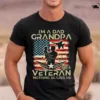Dad-Grandpa-Veteran-Shirt-3.webp Dad Grandpa Veteran Shirt, Patriotic Graphic Tee For Him, Military Gift Idea For Veterans, American Flag Shirt,Father’s Day Gift For Grandpa