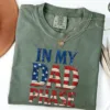 Daddy-4th-of-July-Shirt-1.webp Daddy 4th of July T-Shirt, Cute Fathers Day Gift For Dad, New Dad Shirt, Dad Est 2025 T-Shirt, Pregnancy Announcement for Dad, USA