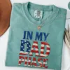 Daddy-4th-of-July-Shirt-3.webp Daddy 4th of July T-Shirt, Cute Fathers Day Gift For Dad, New Dad Shirt, Dad Est 2025 T-Shirt, Pregnancy Announcement for Dad, USA