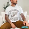 Fatherhood-Shirt-Dad-Cowboy-2.jpg Fatherhood Front And Back Shirt, Surviving Fatherhood One Beer At A Time, Funny Father Tee, Drinking Husband, Fathers Day Gift, Gift for Dad