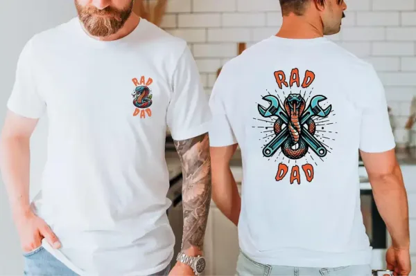 Fatherhood-T-Shirt-1.webp Fatherhood T-Shirt, Fathers Day Gift from Wife, Dad Slogan Shirt, Dad Joke Shirt, Meaningful Gifts for Him, The Best Father's Day Gift