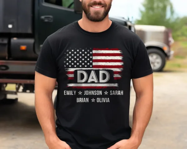 Papa Au Rhum Rum Daddy Print Graphic Tee, Relaxed Fit T-Shirt