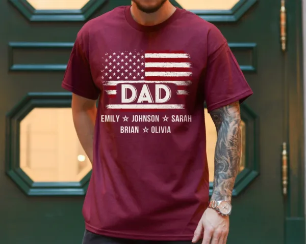 Papa Au Rhum Rum Daddy Print Graphic Tee, Relaxed Fit T-Shirt
