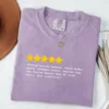 Five Star Grandma T-Shirt, Funny Grandma, Mother's Day Funny Gift for Grandma, Grandma Birthday Gifts from Grandchildren