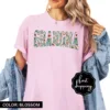 Floral Boho Grandma Shirt, Mothers Day Gift, Mom Shirt, Mama Tshirt, Gift For Grandma, Shirt For Mom, Boho Floral Shirt