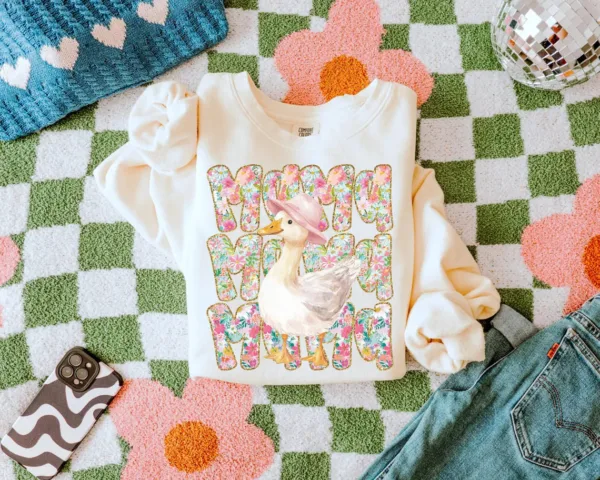 Floral Mama Goose, Mother's Day T-Shirt ? The Best Mother 's Day Gift