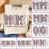 Groovy Mama Shirt, Floral, Doodle, Preppy Style, Mom Gift Idea