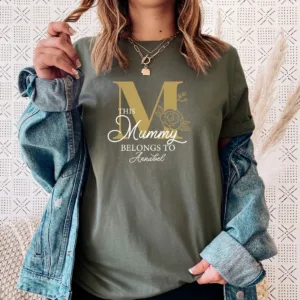 Floral-Mummy-Shirt-This-Mummy-Belongs-Personalised-Mama-Shirt-Mama-Gifts-Mummy-To-Be-2.webp Floral Mummy Shirt, This Mummy Belongs, Personalized Mama Shirt, Mama Gifts, Mummy To Be