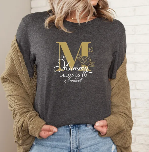 Floral-Mummy-Shirt-This-Mummy-Belongs-Personalised-Mama-Shirt-Mama-Gifts-Mummy-To-Be-3.webp Floral Mummy Shirt, This Mummy Belongs, Personalized Mama Shirt, Mama Gifts, Mummy To Be
