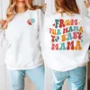 From Fur Mama To Baby Mama, Pregnancy Announcement Sweatshirt, Baby Shower Gift, Pregnancy Reveal, Dog Mom, The Best Idea for Mother's Day Gift