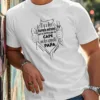 Fun-French-Crinkle-Plus-Size-Mens-T-Shirt-4.webp Fun French Crinkle Men's T-Shirt - Black Geometric Graphic Print with Superhero Dad French Quote, Casual Short Sleeve Round Neck Summer Tee
