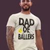 Softball Baseball Dad Shirt ? Proud Sports Dad of Ballers ? Father's Day Gift