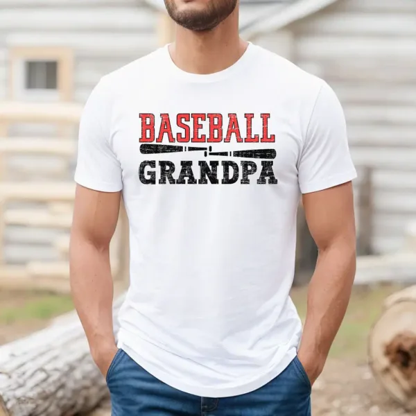 Grandpa-Baseball-Shirt-1.webp Baseball Grandpa Shirt ? Cool Grandpa Sports Tee ? Father's Day Gift