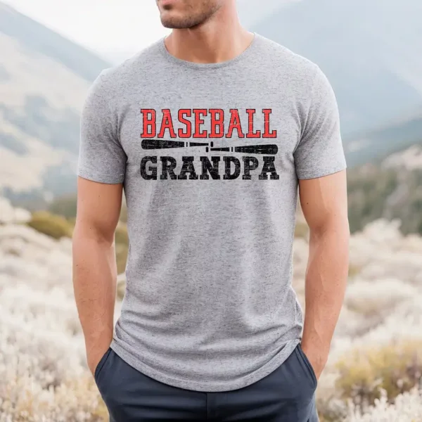 Grandpa-Baseball-Shirt-2.webp Baseball Grandpa Shirt ? Cool Grandpa Sports Tee ? Father's Day Gift