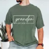Grandpa-Est-Year-1.webp Custom Grandpa EST T-Shirt, Funny Granddad Shirt, Gift for Grandpa, Father's Day Gift