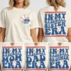 In My Baseball Sister Era Shirt, Custom Baseball Numbers and Name, Baseball Team Family Tee -  The Best Mothers Day Gift