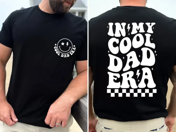 In-My-Cool-Dad-Era-Shirt-1.webp In My Cool Dad Era, Cool Dad Gift, Cool Dad Birthday T-Shirt, The Best Father's Day Gift