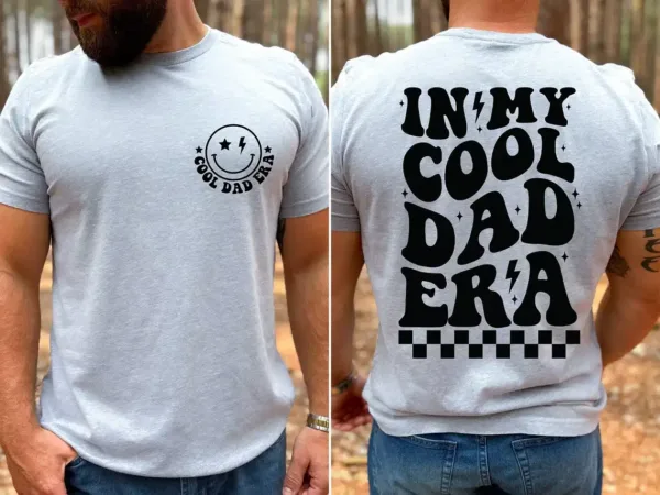 In-My-Cool-Dad-Era-Shirt-2.webp In My Cool Dad Era, Cool Dad Gift, Cool Dad Birthday T-Shirt, The Best Father's Day Gift