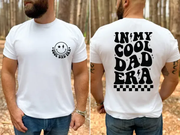 In-My-Cool-Dad-Era-Shirt-3.webp In My Cool Dad Era, Cool Dad Gift, Cool Dad Birthday T-Shirt, The Best Father's Day Gift
