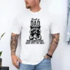 Just A Dad Who Always Came Back With The Milk Shirt, Funny Silly Goose Dad, Father?s Day T-Shirt, Fatherhood Pride Shirt