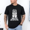 Just A Dad Who Always Came Back With The Milk Shirt, Funny Silly Goose Dad, Father?s Day T-Shirt, Fatherhood Pride Shirt