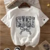 Personalized Lace Gigi Coquette Shirt, Mothers Day Gift, Floral Gigi Lace Shirt, Trendy Lace Print Crewneck - The Best Mother's Day Gift