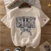 Personalized Lace Gigi Coquette Shirt, Mothers Day Gift, Floral Gigi Lace Shirt, Trendy Lace Print Crewneck - The Best Mother's Day Gift