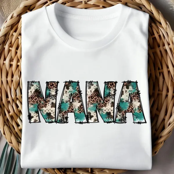 Western Mama Design, Leopard Print, Howdy Style, Floral Bow, Perfect for Mom