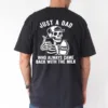 MENS3_gm_optimized.webp Just a Dad, Who Always Came Back With The Milk T-Shirt, The Best Father's Day Gift