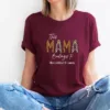 Mama Belongs To Shirt, Custom Mama Shirt, Personalized Mama Tee, New Mum Gift, New Mama T shirt
