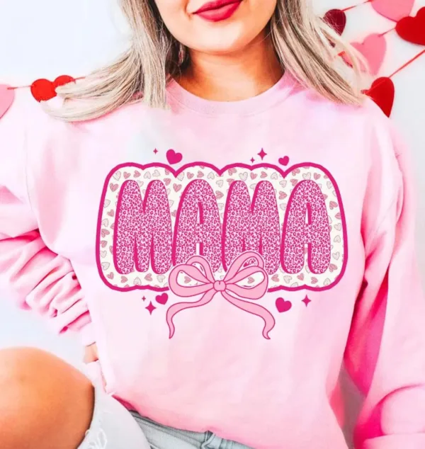 Coquette Aesthetic - Mama, Nana, Gigi, Mini, Leopard , Bow Designs, Mother's Day Gift Idea