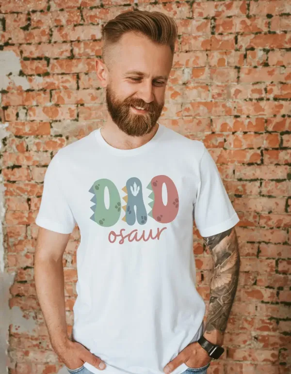 Mama Saurus, Dad Saurus Tees T-Shirt, Mother's Day, Father Day, Couple Matching, The Best Family Holiday Gift