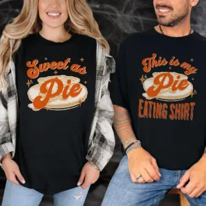 Matching Couple Shirts, Raunchy Boyfriend Girlfriend T-Shirts, Inappropriate Humor Matched Tees for Couples, Funny Couple Gift