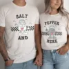 Matching-Couples-2.webp Matching Couples Halloween Costume T-Shirts, Funny Couples Salt And Pepper T-Shirts, Couples Outfit Couple Tees, Husband Wife T Shirt