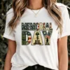 Memorial Day T-Shirt, Remember and Honor Memorial Day Tee, American Soldiers Tee, Memorial Freedom, American Flag, Patriotic Shirt