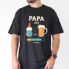 Mens-PAPA-2025-Graphic-1.webp Papa 2025 T-Shirt, Gift for Dad, The Best Father's Day Gift