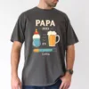 Mens-PAPA-2025-Graphic-4.webp Papa 2025 T-Shirt, Gift for Dad, The Best Father's Day Gift