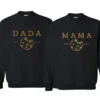 Milk And Cookies Sweatshirt, Family Matching First Birthday Crewneck Milk and Cookie Them