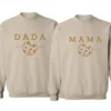 Milk And Cookies Sweatshirt, Family Matching First Birthday Crewneck Milk and Cookie Them