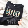Personalized This Mimi Wears My Heart On My Sleeve, Kids Name on Sleeve, Personalized Gift for Mimi Shirt