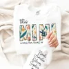 Personalized This Mimi Wears My Heart On My Sleeve, Kids Name on Sleeve, Personalized Gift for Mimi Shirt